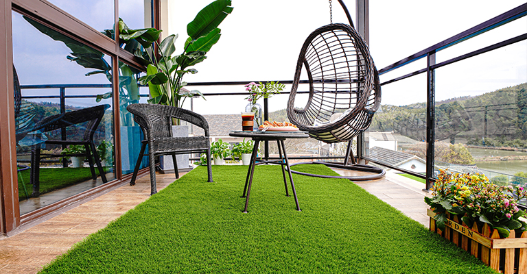 Green Net Mesh - Balcony privacy, 3x5ft, durable